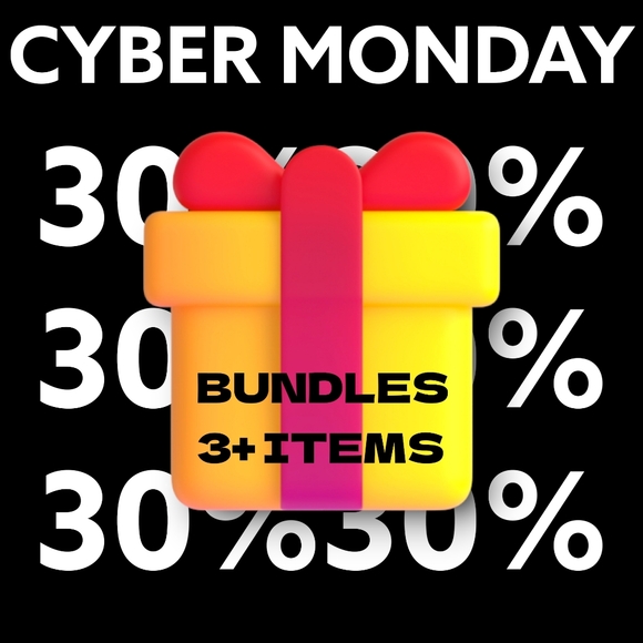 Bundles 3+ 30% Discount Most offers accepted, Cyber Monday! MAX WEIGHT 5LBS - Picture 1 of 14